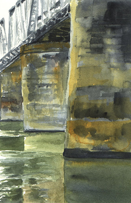 Railroad Bridge at Albany