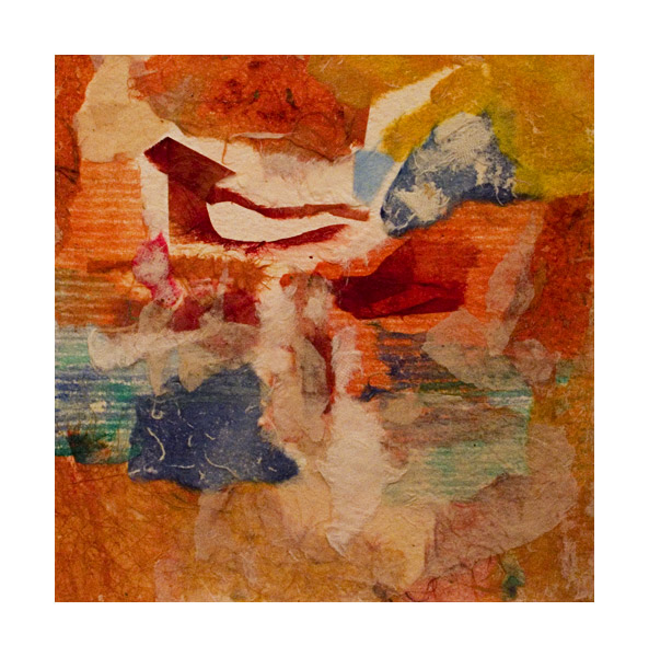Flight, Collage painting